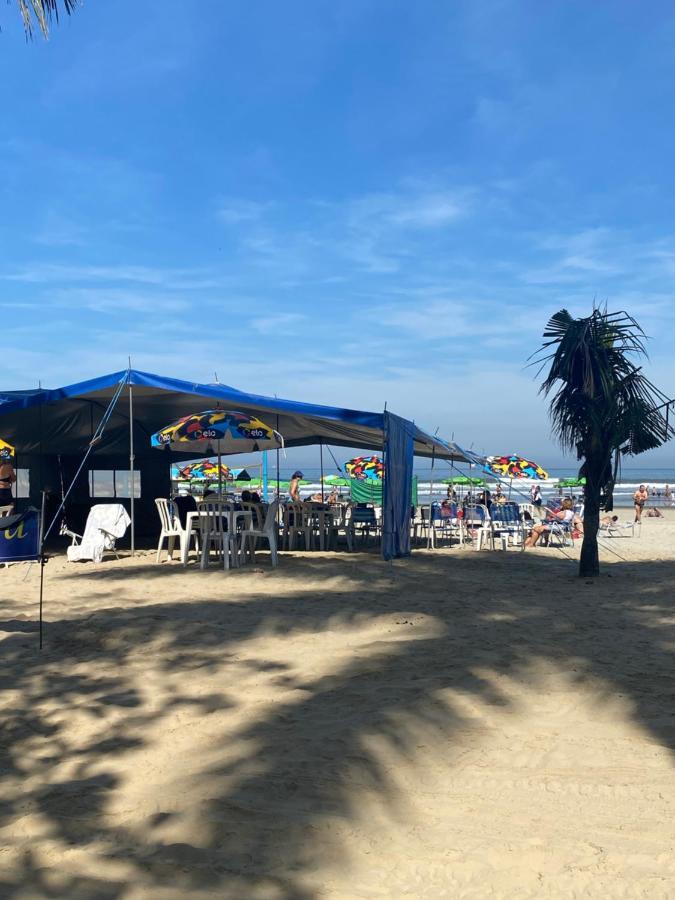 Apartamento Agradavel Em Santos Na Rua Da Praia. Esterno foto